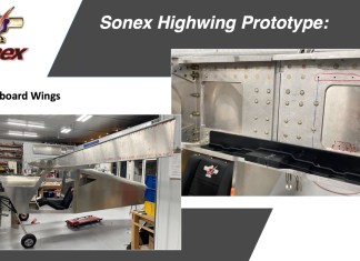 Sonex Hopes to Fly High Wing By Spring