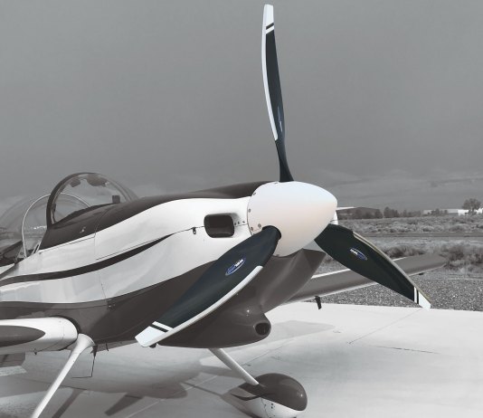 propeller on an rv-8