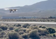CubCrafters NXCub Goes to Nevada Paul Dye takes off in the NX Cub from his home field in Nevada.