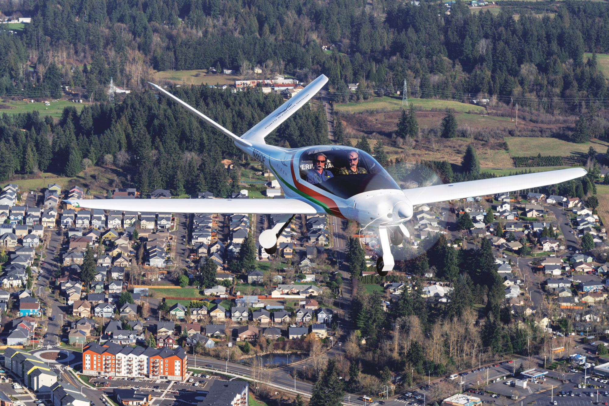 risen gear down for landing