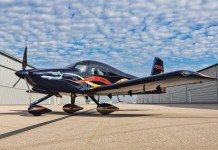 Lietzan RV-10 with the elaborate paint job