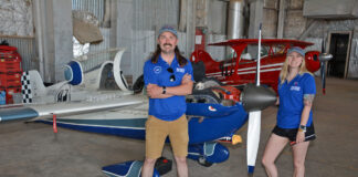 Cassutt owners Andy Mack and crew chief/fiance Leah Sanfillipo