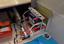 Main EarthX battery in the aircraft