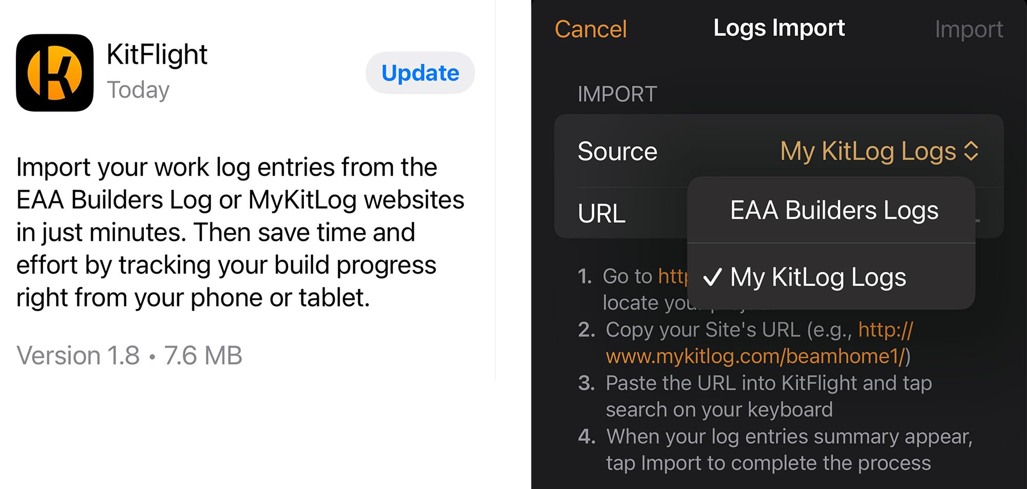 KitFlight Modernizes the Aircraft Builder’s Log (Updated) - KITPLANES