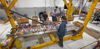 RV-15 Development Moves Ahead with New Tail, Wing Mods RV-15 wing load test