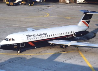 BAC 1-11 to illustrate pitch characteristics