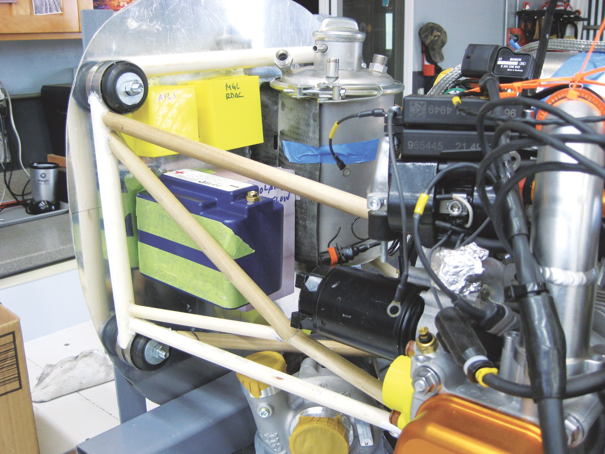 Building a Custom Engine Mount - KITPLANES
