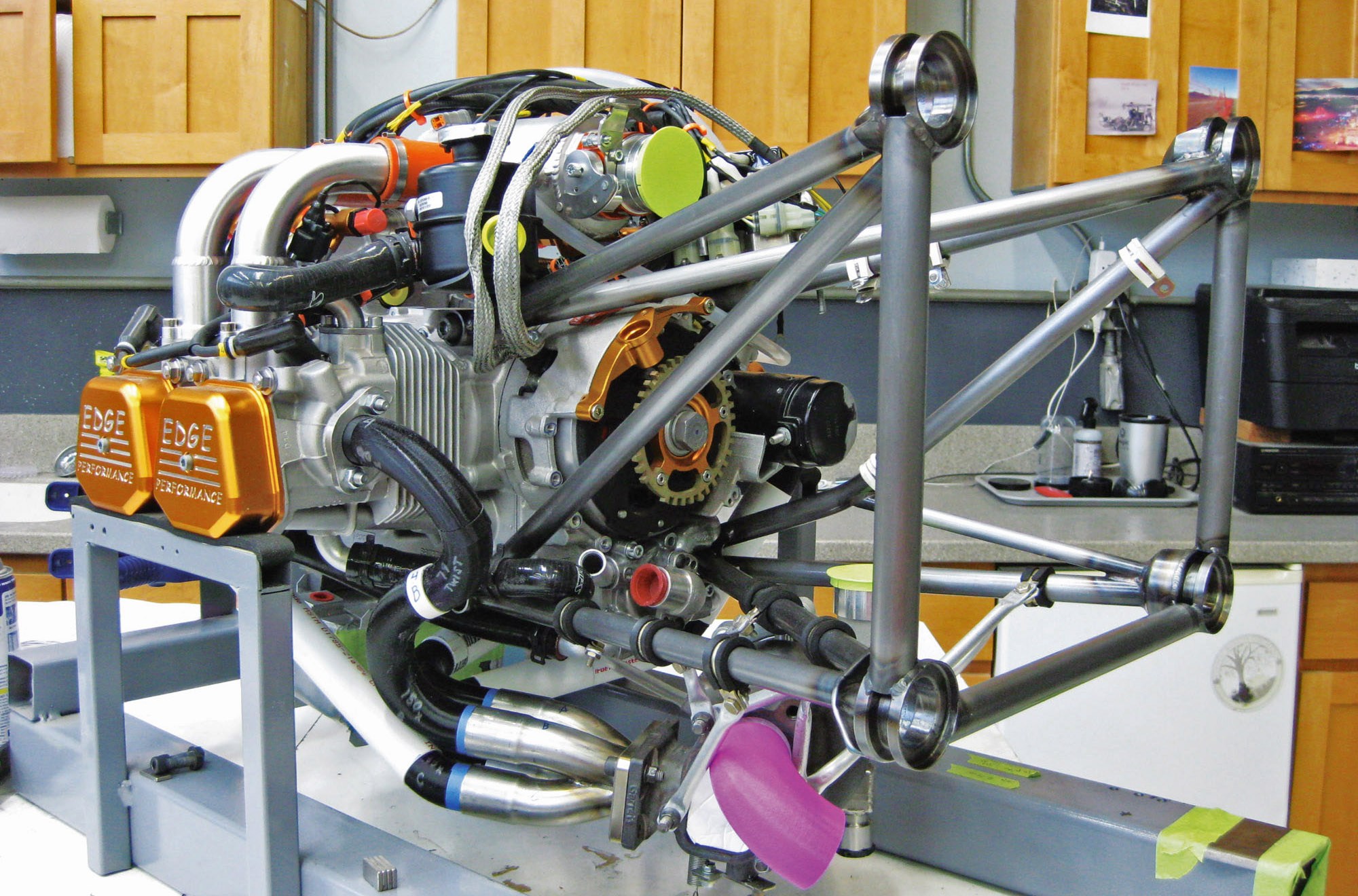 Building a Custom Engine Mount - KITPLANES
