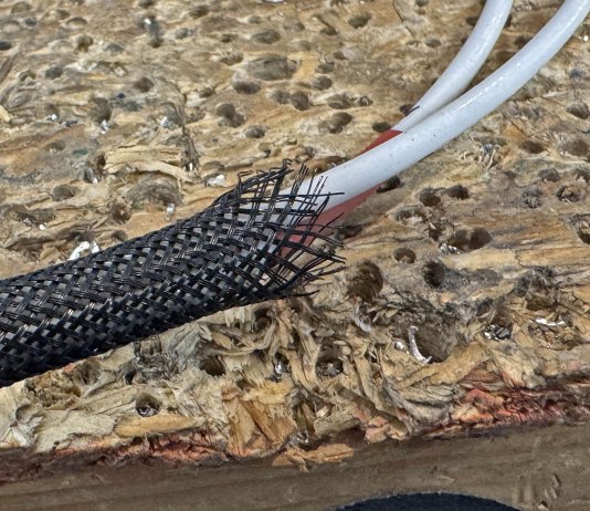 snakeskin for wire looms
