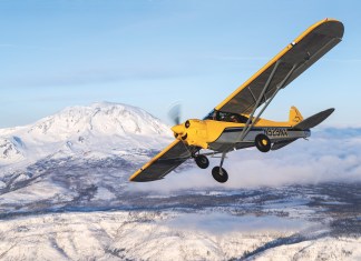 Home-Rolled XCub XCub / NXCub in flight. Photo: Jon Bliss