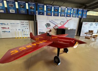 Special 20 “Buster” Replica On Display in Homebuilder’s Hangar Wittman Buster