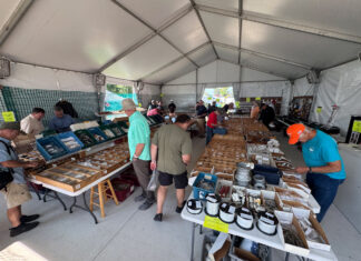 B&B Aircraft Supply tent