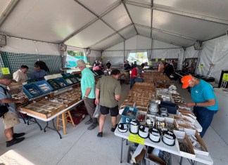 B&B Aircraft Supply tent