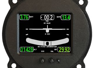 Radiant Announces Inexpensive 3 1/8-Inch Panel Turn Coordinator radiant turn coordinator