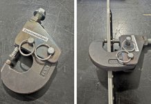 squeezer yoke for tight spaces