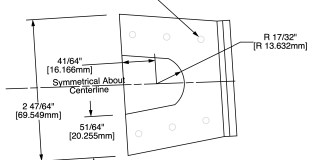 A builder can’t be faulted for thinking this part, dimensioned to 64ths of an inch and .001 of a millimeter, is critical, but the precise dimensions spring from the designer setting the CAD program’s auto dimensioning resolution far too low.