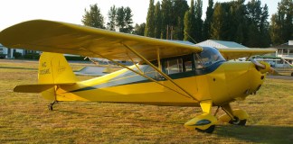 The Aeronca 11AC Chief was designed around the popularity of side-by-side seating in the mid 1940s general aviation boom.