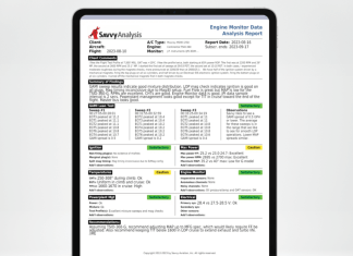 Engine Analytics For Homebuilt Aircraft