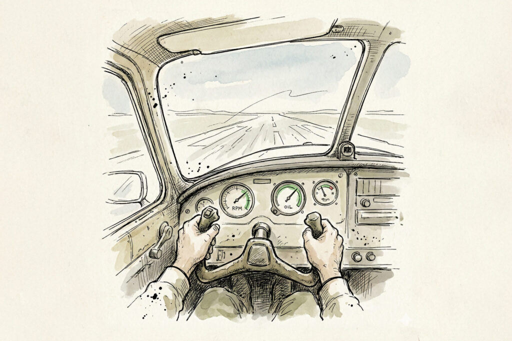 Cockpit Takeoff Roll