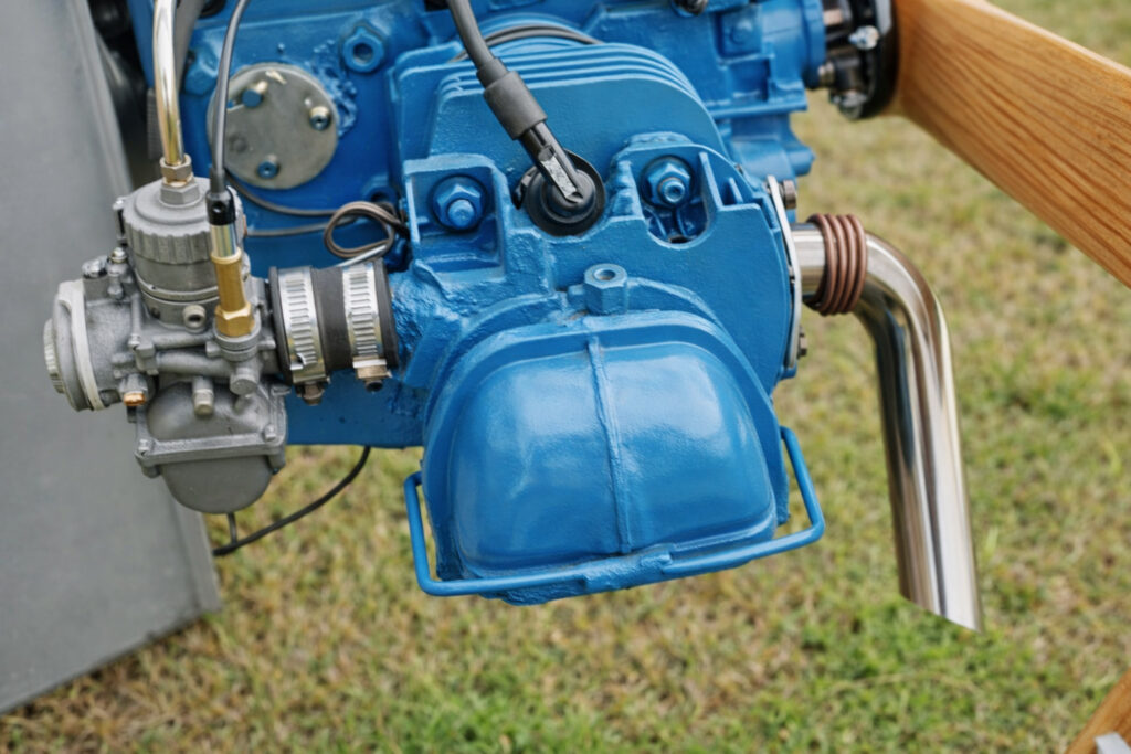 The familiar easy-access VW valve cover. [Credit: Legal Eagle Airplane]