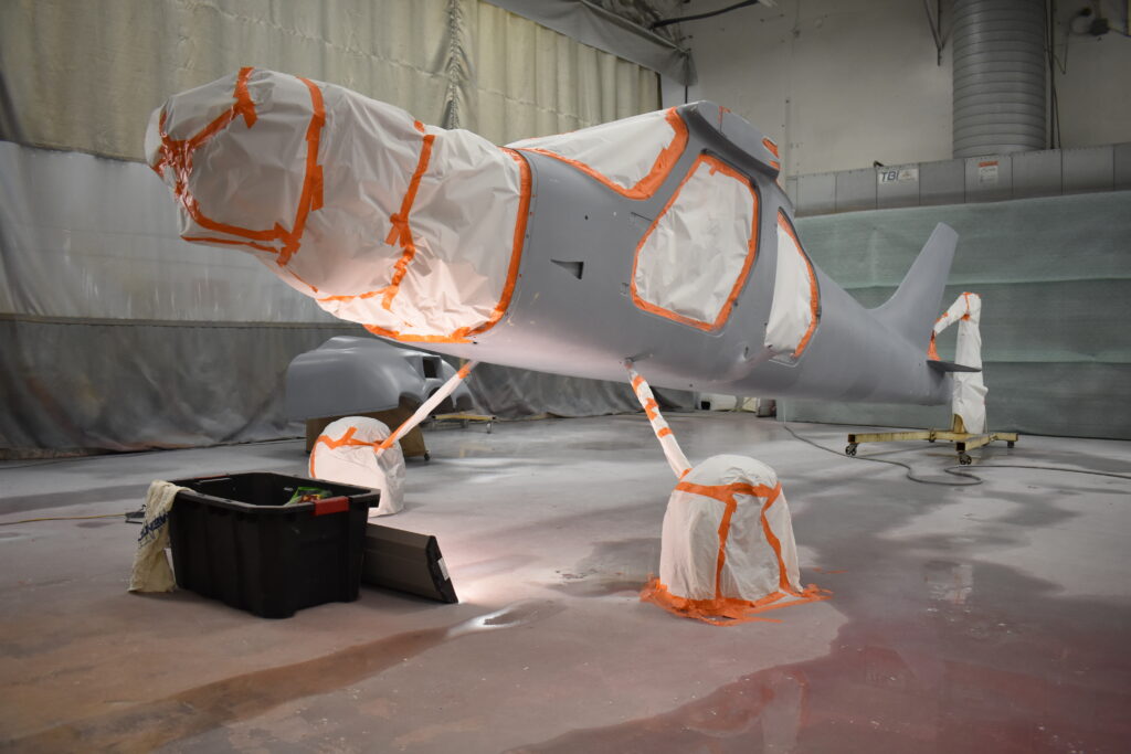 The Sportsman 2+2 masked and primed. [Credit: Mike Davenport]