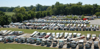 Air Salvage of Dallas is one of the largest and longest-established aircraft salvage yards, with a very large inventory. [Credit: Air Salvage of Dallas]