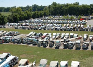 Air Salvage of Dallas is one of the largest and longest-established aircraft salvage yards, with a very large inventory. [Credit: Air Salvage of Dallas]