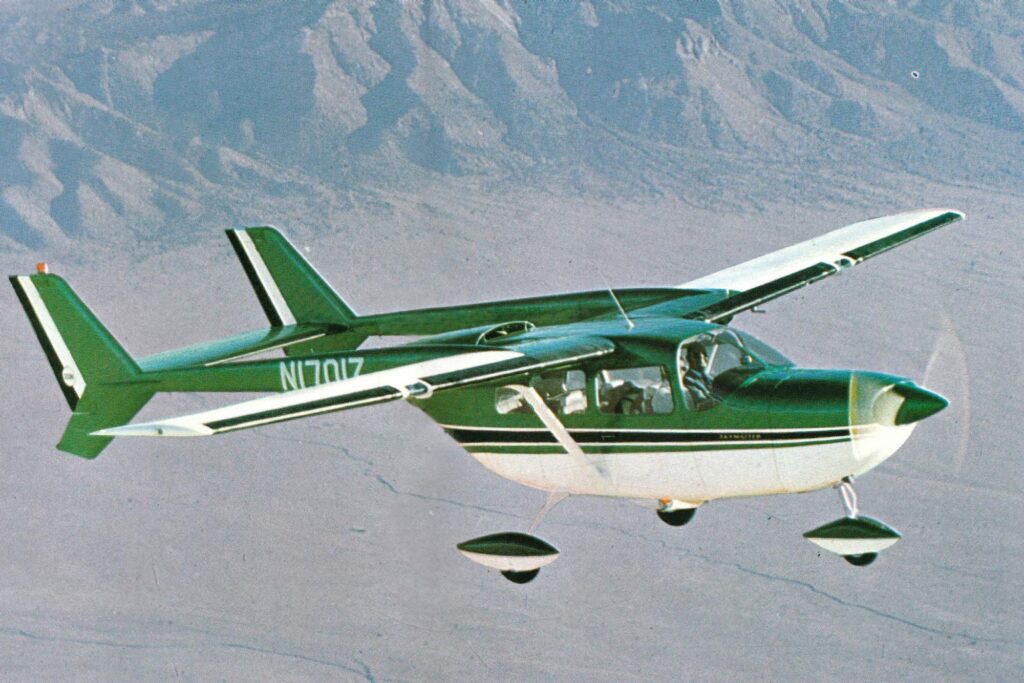 The fixed-gear twin Cessna 336 almost sunk the design type. Only 195 were sold. Cessna upgraded it to retractable in 1965.