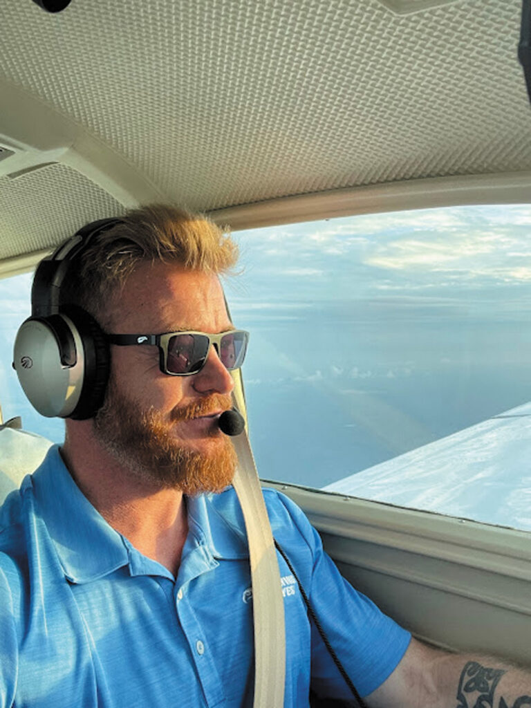 ANR aviation headsets are designed to seal around the ears, causing pain and fatigue. [Credit: Flying Eyes]