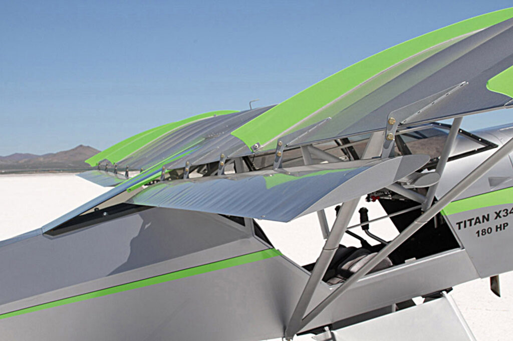 Aircraft control surface designs may include counterweights to offset and eliminate flutter. The counterweights should not be eliminated to save weight. [Credit: Kitplanes Archive]