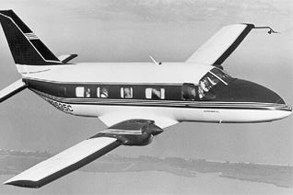 Both Piper and Cessna made attempts to capitalize on the multiengine cabin class market in the 1960s. [Credit: Piper Aircraft]