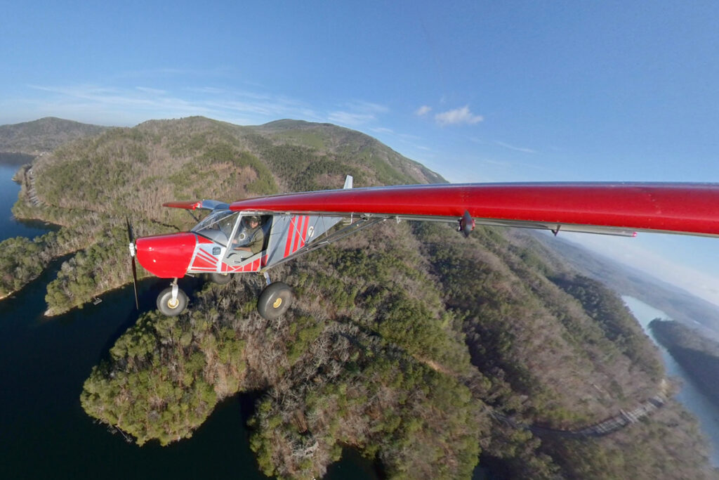 Checking out East Tennessee scenery from the 701. [Credit: Jon Humberd]