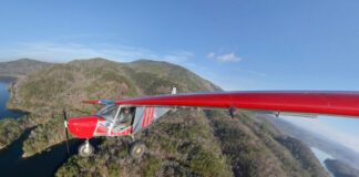 Checking out East Tennessee scenery from the 701. [Credit: Jon Humberd]