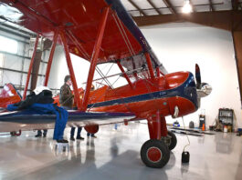 1936 Model 75 Boeing Stearman, s/n 003 now CF-TCQ. [Credit: Mike Davenport]
