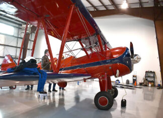 1936 Model 75 Boeing Stearman, s/n 003 now CF-TCQ. [Credit: Mike Davenport]