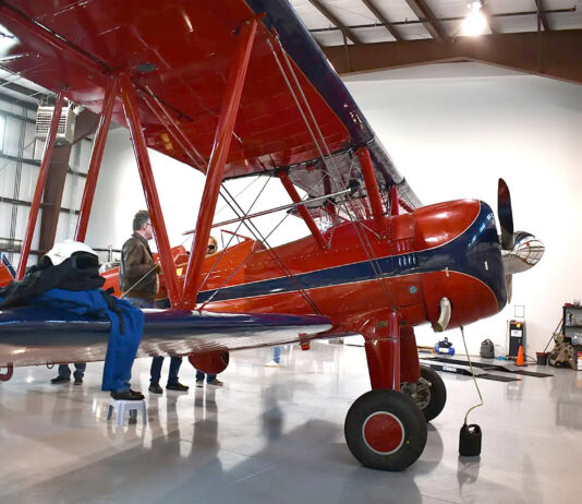 1936 Model 75 Boeing Stearman, s/n 003 now CF-TCQ. [Credit: Mike Davenport]