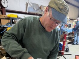 Andrew bought a Thorp T-18 project, which started him down the road to experimental aircraft project ownership and construction. [Credit: Andrew Robinson]
