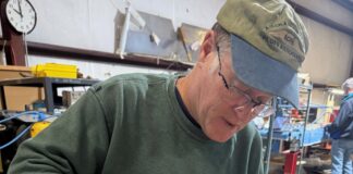 Andrew bought a Thorp T-18 project, which started him down the road to experimental aircraft project ownership and construction. [Credit: Andrew Robinson]