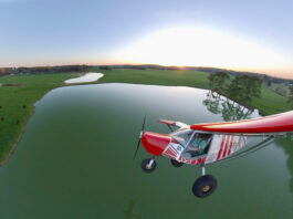 Humberd and his daughter using the 701 for some farm duty transportation. [All Images Credited to Jon Humberd]