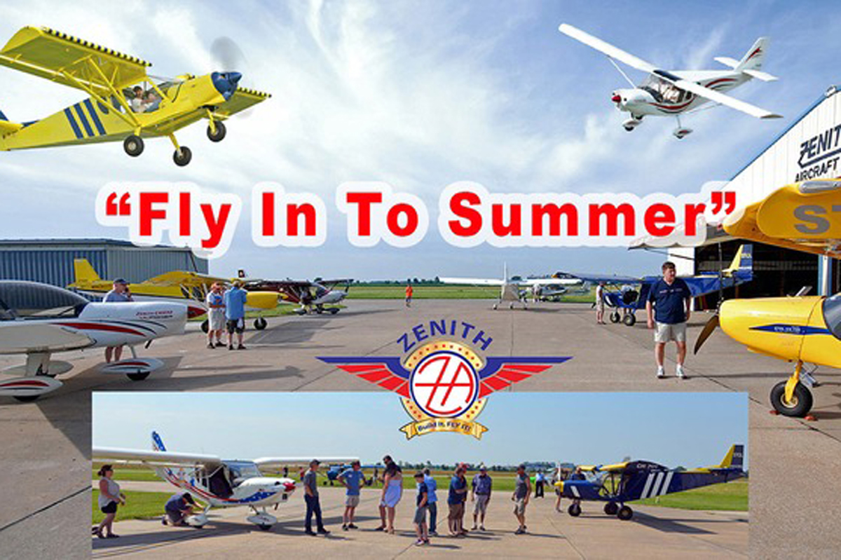 Zenith Throws Open Its Doors for “Fly-In to Summer” - KITPLANES