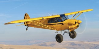 A CubCrafter’s Carbon Cub headed to Sun ‘n Fun in the time-honored tradition. [Credit: CubCrafters]