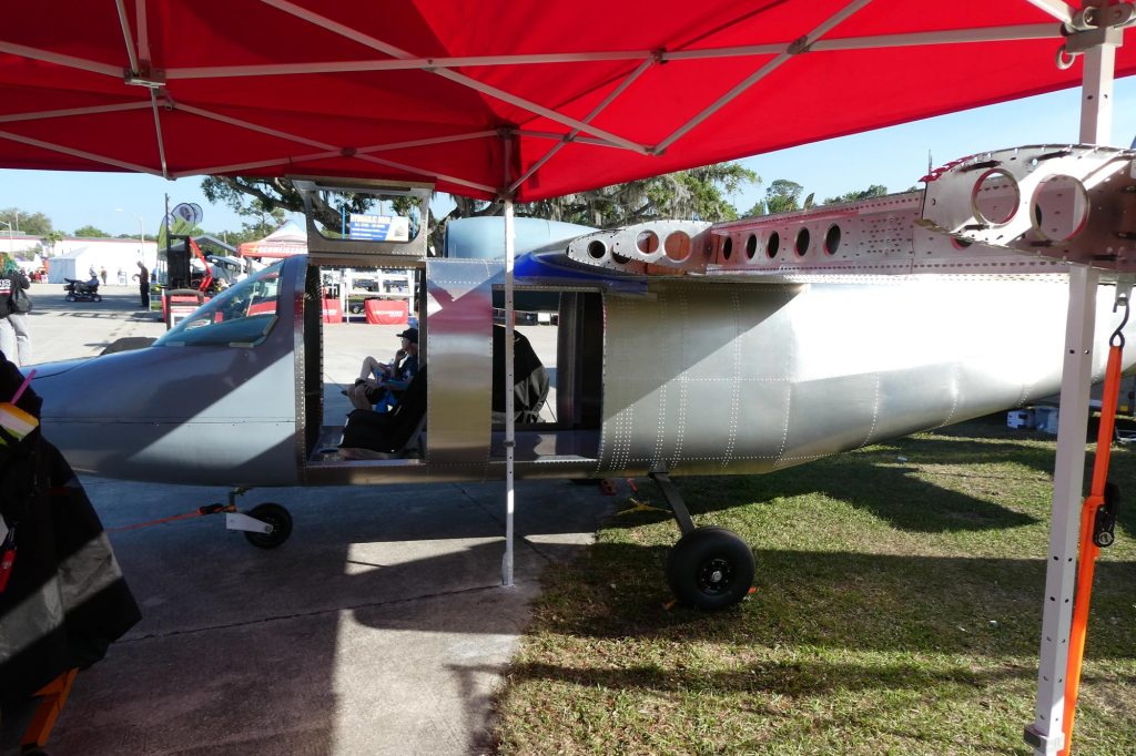 At Sun ‘n Fun 2026, Viking Aircraft Engines surprised the crowd with its first complete kit — the V-42, a high-wing twin powered by two Honda-based engines. Here’s an early look. [Credit: Andrew Robinson]