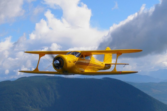 The elegant Beech Staggerwing [Credit: Mike Davenport]
