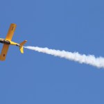 A SubSonex personal jet in aerobatic flight. Thea design will expand with a two-place model kit in the months ahead. [Credit: Sonex Aircraft]