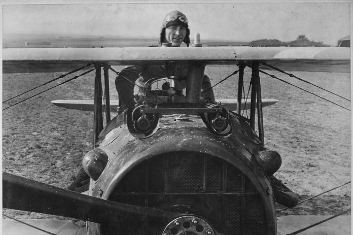 Captain E.V. “Eddie” Rickenbacker who went on to found Eastern Airlines. [Credit: Wikimedia Commons]