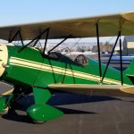 The Hatz Biplane, NX71VH, re-engineered to be powered by a 124 hp radial engine. [Credit: Hatz Biplane Association]
