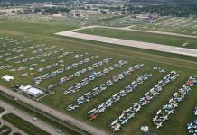 Oshkosh is more popular than ever with three-quarters of a million people in attendance at AirVenture 2026. [Credit: LeRoy Cook]