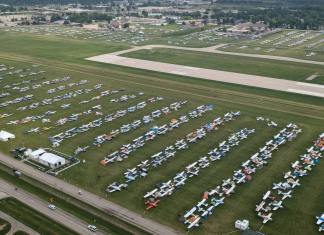 Oshkosh is more popular than ever with three-quarters of a million people in attendance at AirVenture 2026. [Credit: LeRoy Cook]