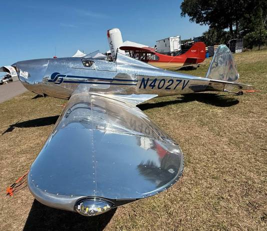 The Spirit Engineering SE-1 gleaming in repose. [Credit: Andrew Robinson]