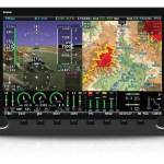 Dynon SkyView HDX display with an angle of attack bar beside the airspeed tape
